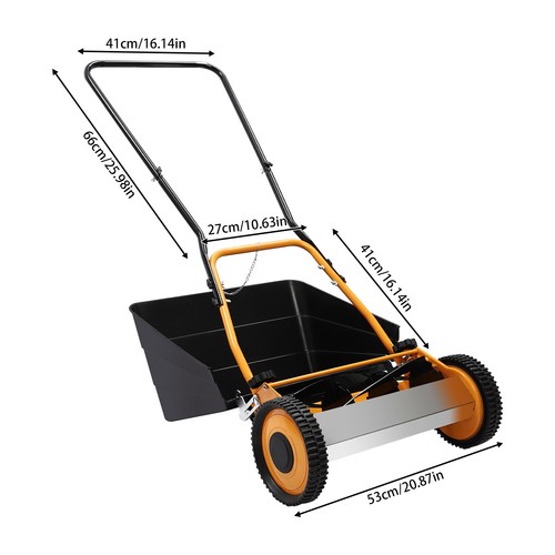 1 hand push lawn - 16",