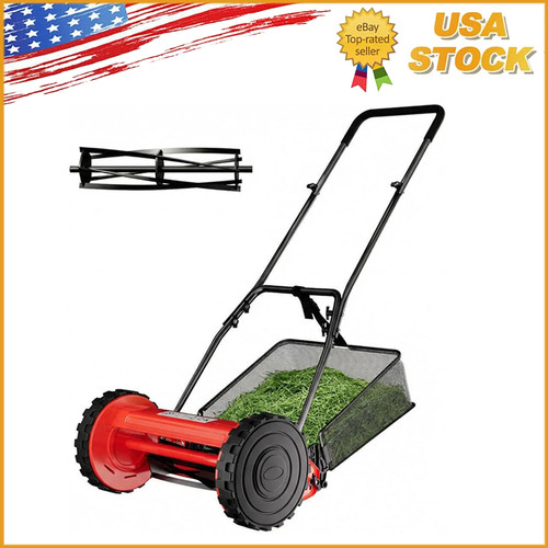 Blade hand push reel - 14",