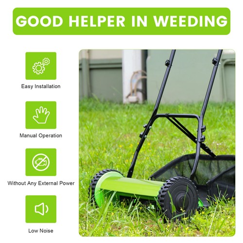 Hand push mower - hand, lawn