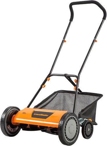 Lawnmaster lmrm1801 push reel - lawnmaster,