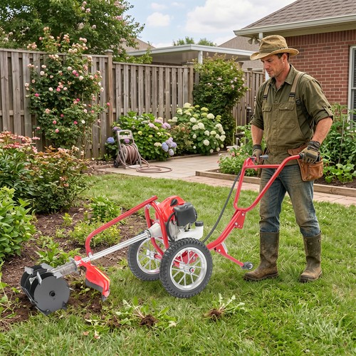 49cc stroke hand push lawn - 49cc,