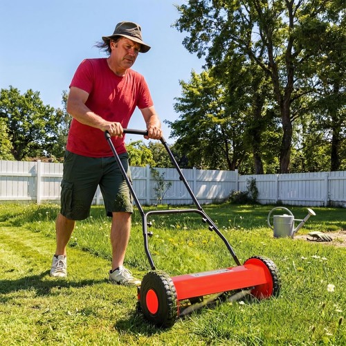 Push lawn mower manual - mower,