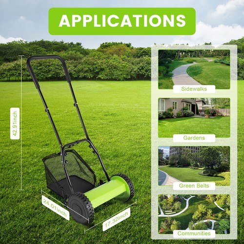 Lawn mower hand - lawn,